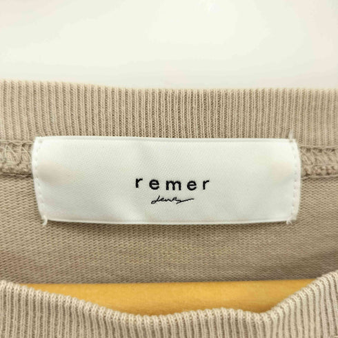 リメール remer loose basic TeeルーズベーシックTシャツ メンズ  S